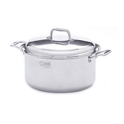 Stock Pot with Cover<br> Stainless Steel<br> 8 Quart